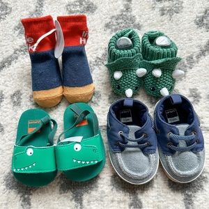 Baby Boy Shoes/Slippers/Socks Bundle